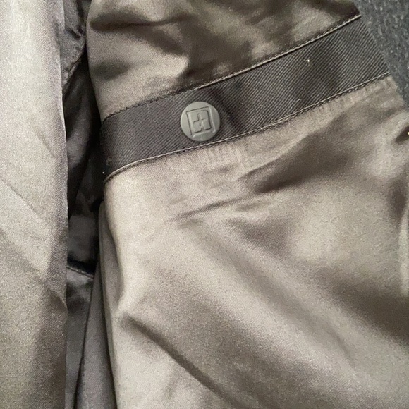 KSUBI BLACK TRENCH WOOL COAT - Picture 16 of 16